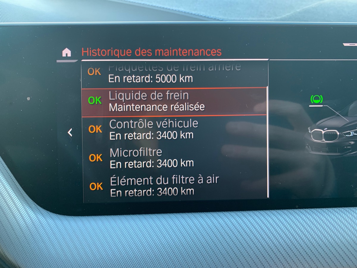 Bmw Série 1 150 ch | 118D | M SPORT | Apple car play Android auto | Caméra de recul