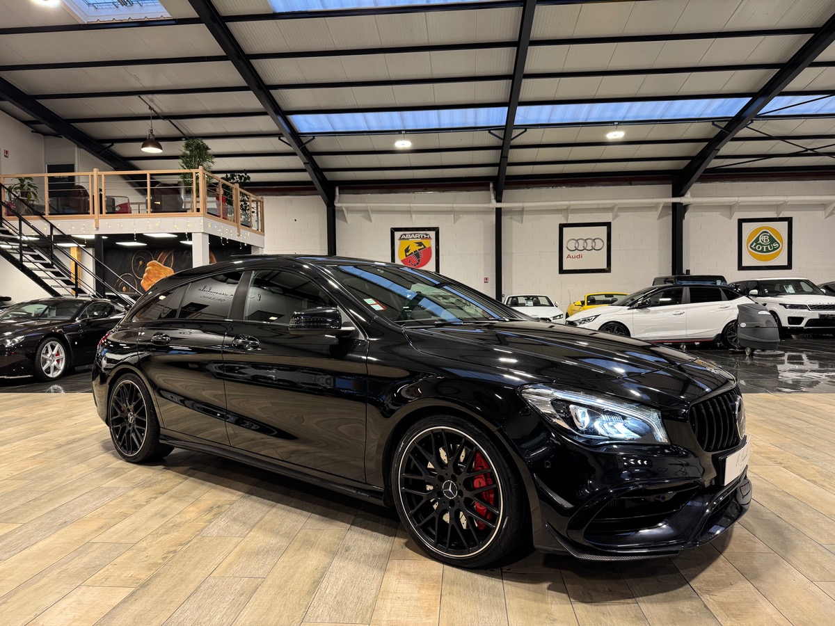 Mercedes Benz CLA Shooting Brake Phase 2 45 AMG 2.0 Turbo 4MATIC 7G-DCT 381cv TO/HARMAN/PACK AÉRO A