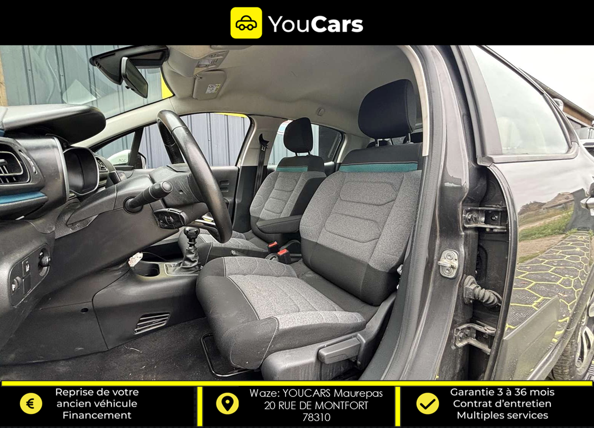 Citroën C3 Phase 2 FEEL 1.5 BlueHDi BVM6 100 cv APPLE CARPLAY CAMERA DE RECUL REGULATEUR DE VITESSE