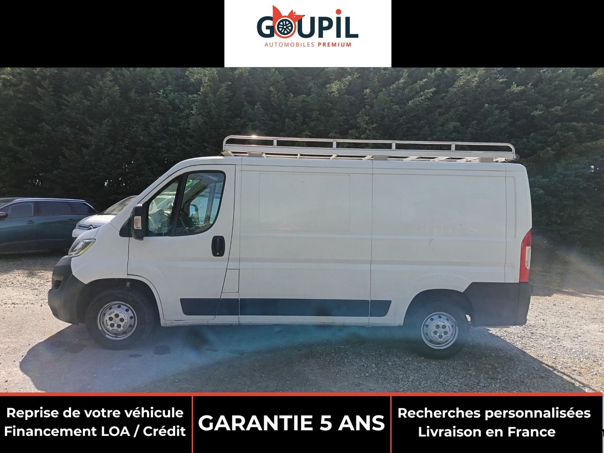 Citroën Jumper L2H1 BLUEHDI 120 CH DRIVER/GALERIE/CROCHET D'ATTELAGE GTIE 6 MOIS