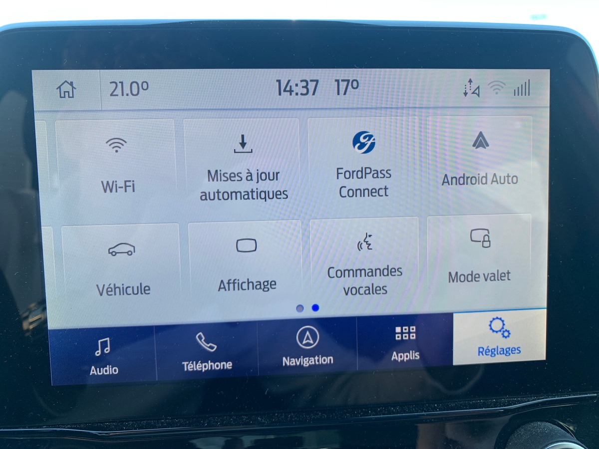 Ford Puma 125 | St-Line | 1iére MAIN | Attelage | Flexifuel équipé d'origine | Android Auto | Radar