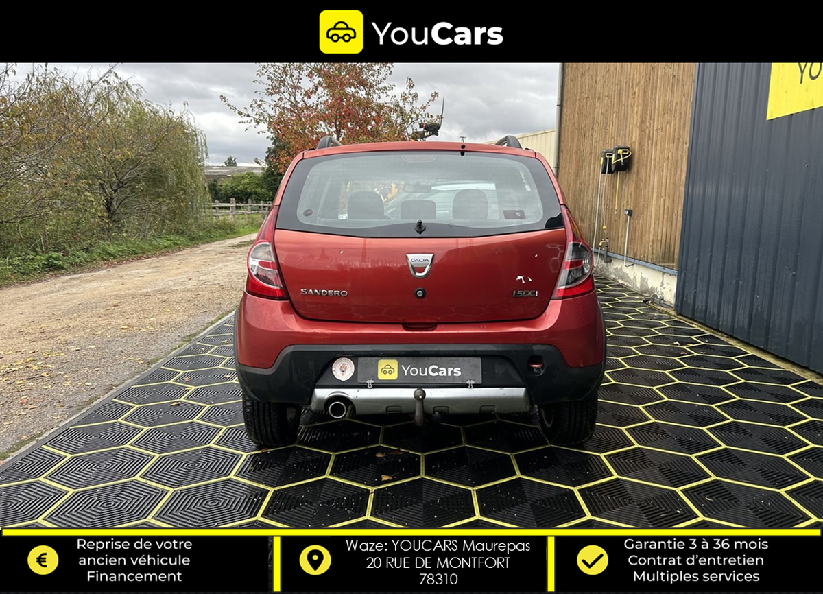Dacia Sandero Stepway 1.5 dCi 90 cv KIT DE DISTRIBUTION FAIT