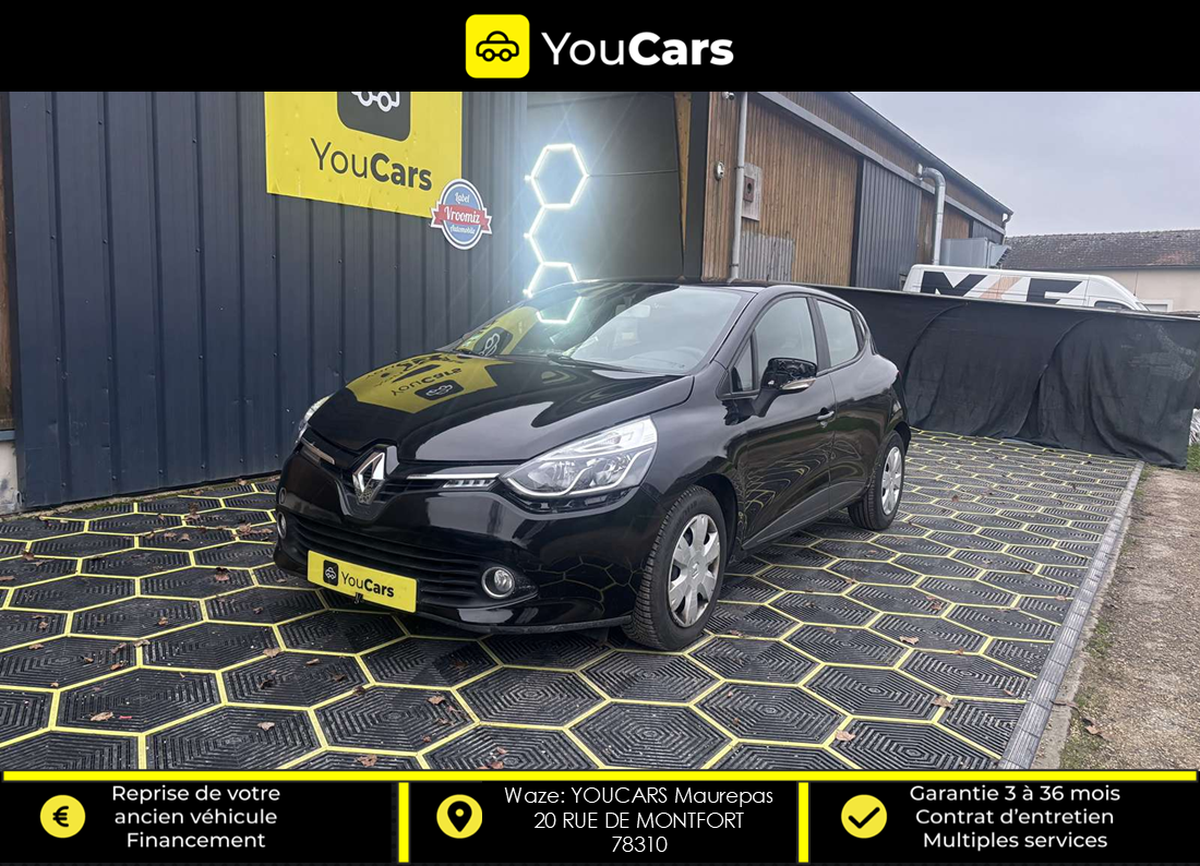 RENAULT Clio 4  5 Portes 1.5 dCi FAP 90 cv ENTRETIEN RENAULT REGULATEUR IDEAL JEUNE PERMIS