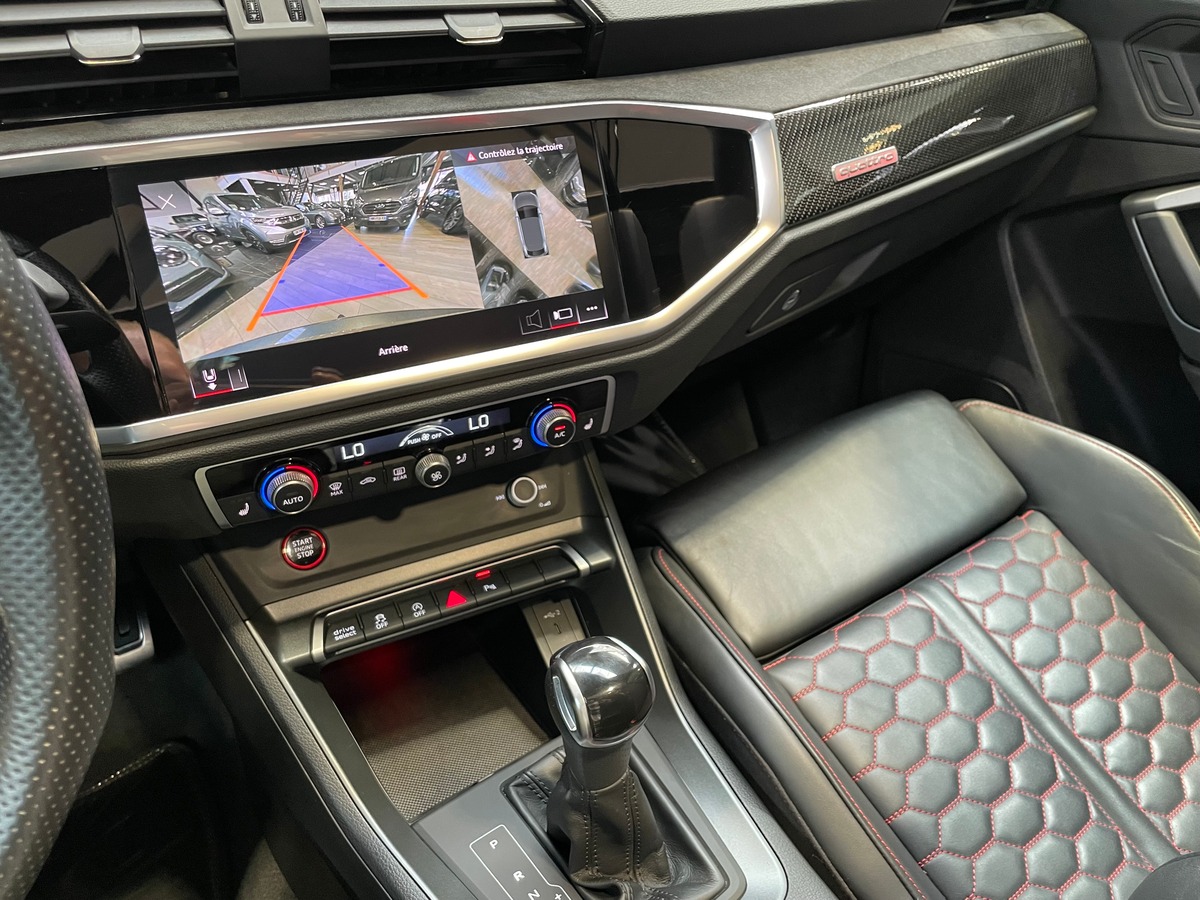 Audi RS Q3 SPORTBACK 2.5L TFSi QUATTRO S TRONIC7 400CV + TO/SIEGES CHAUFFANTS/SIEGES ELECTRIQUE