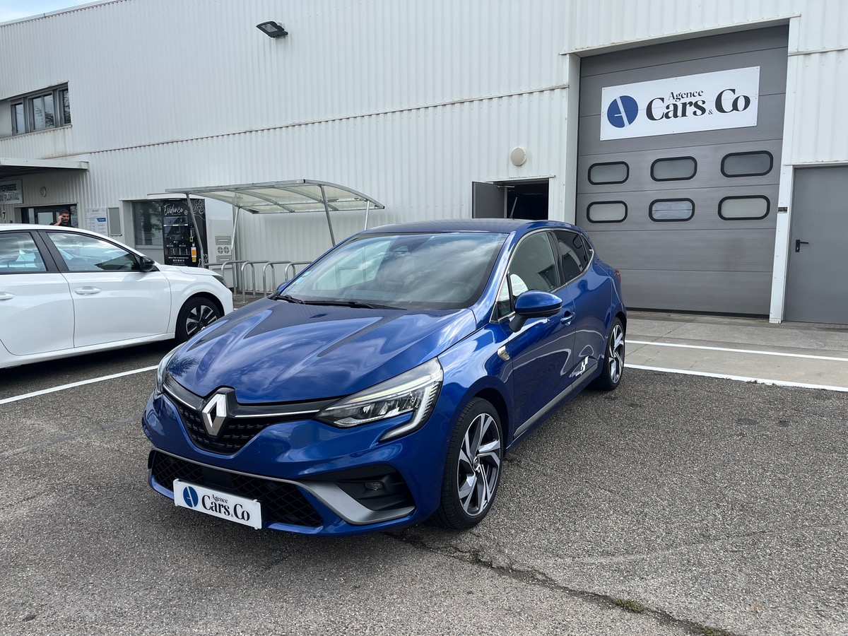 RENAULT Clio V 1.3 TCE 130 FAP RS LINE EDC, Sièges cuir chauffants, Caméra 360°, EasyLink 9,3"