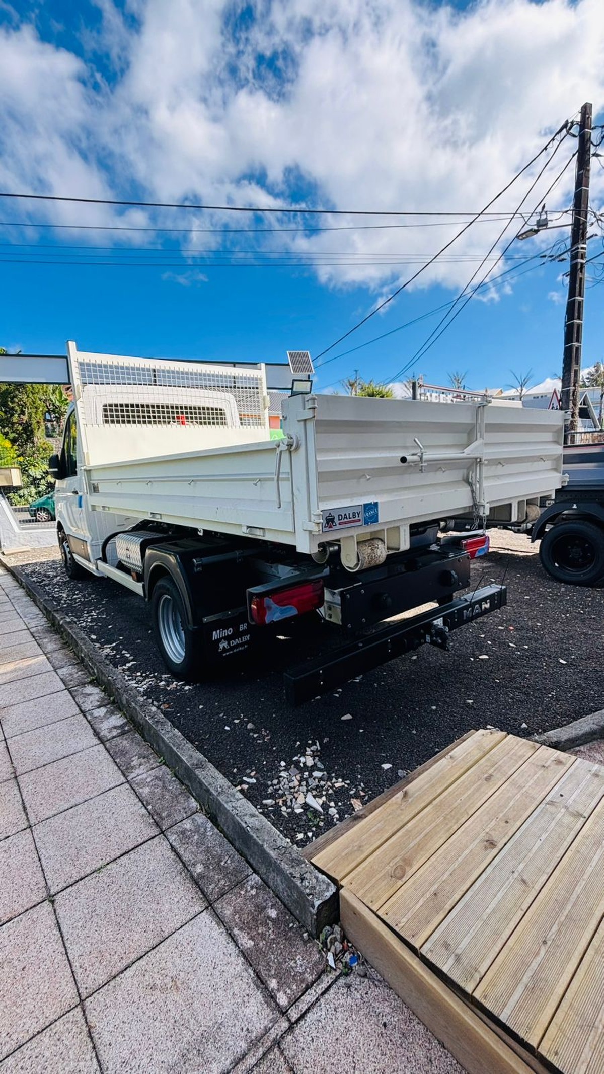 MAN TGE 5.160 CCS 3640 Equipée de bras Dalby