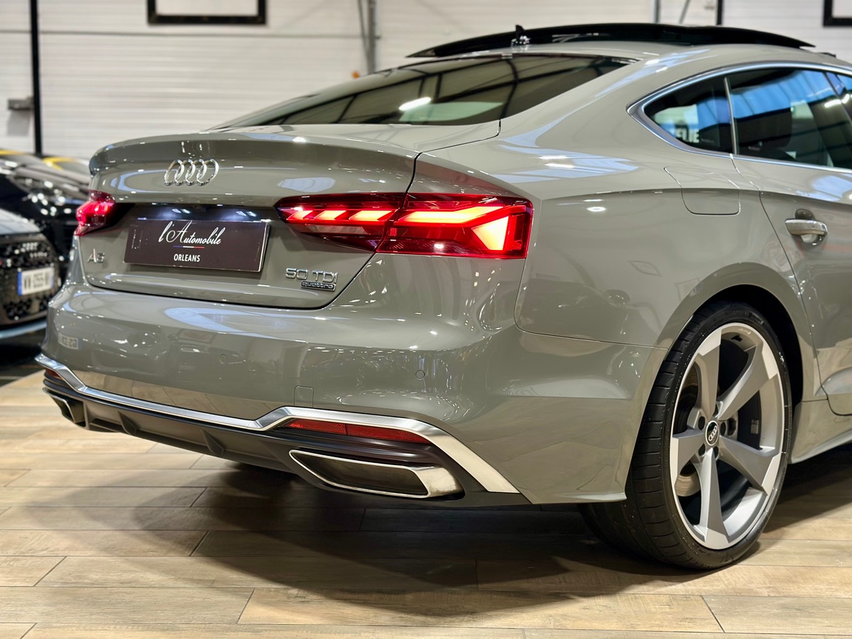 Audi A5 Sportback II (2) 50 TDI 286 S Line Quattro Tiptronic 8 1ère Main FR a