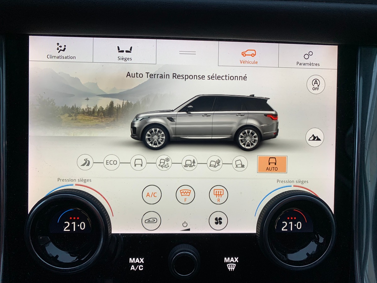 Land-Rover Range Rover Sport 404 ch | Sièges en cuir Windsor Ebony | Audio Meridian  | Toit ouvrant