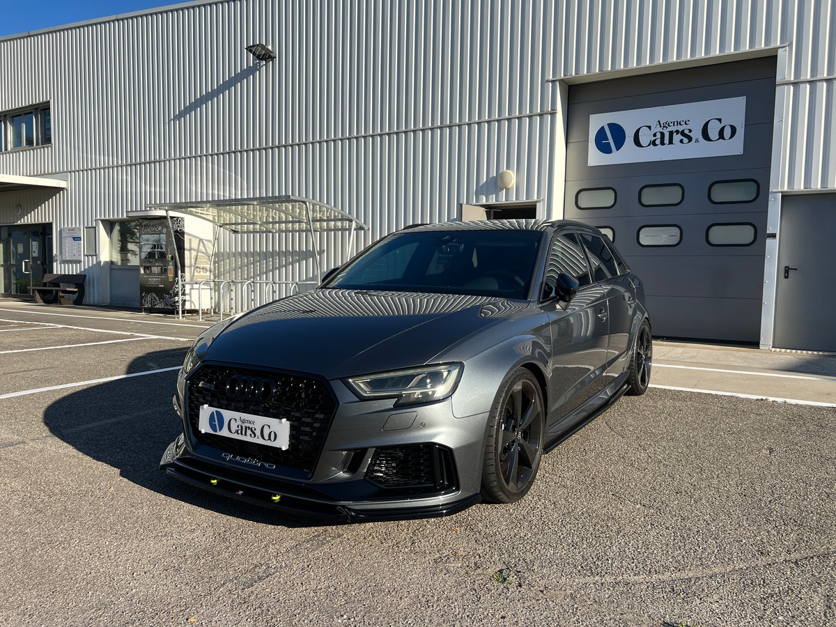 Audi RS3 Sportback Phase 2 Sportback 2.5 TFSi DAZA Quattro S-Tronic 400 cv, Garantie Juillet 2028