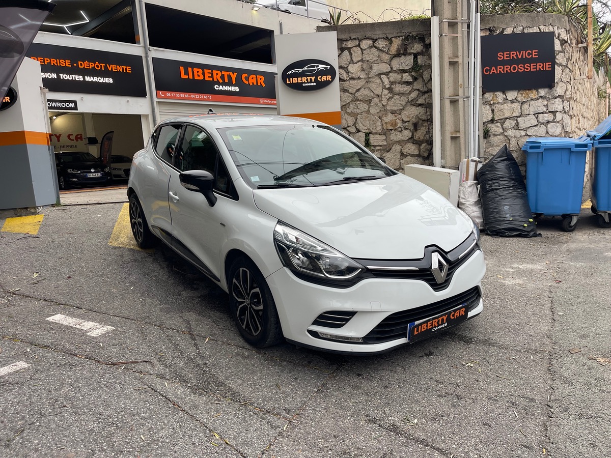 RENAULT Clio TCE 75 CV / Limited / Jantes / 1er Main / Km réel / GPS