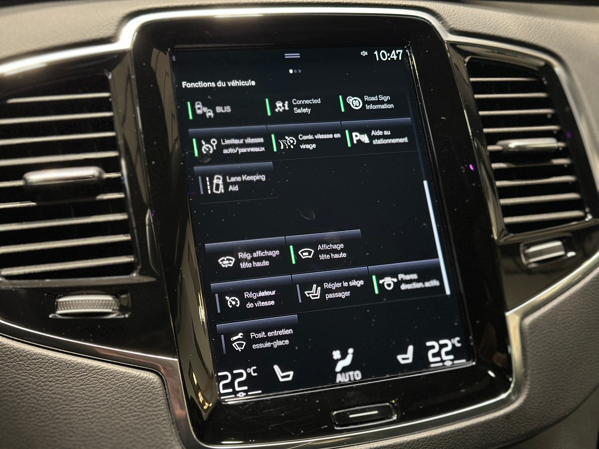 Volvo XC90 T8 R-Design AWD 303 + 87ch Geartronic - 7 places - 1ère Main - Options +++