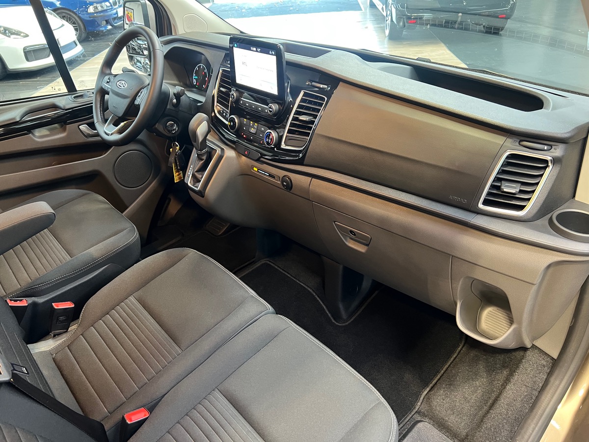 Ford Custom 6 places L1H1 Fourgon 2.0 EcoBlue 170 BVA6 + benne bois AR