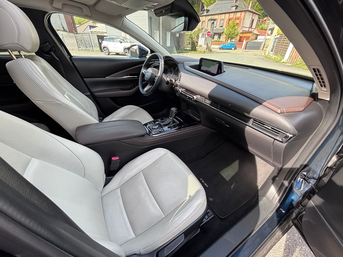 Mazda CX-30 2.0 e-SKYACTIV-X M-Hybrid EXCLUSIVE 186ch - Entretiens Mazda - Première main