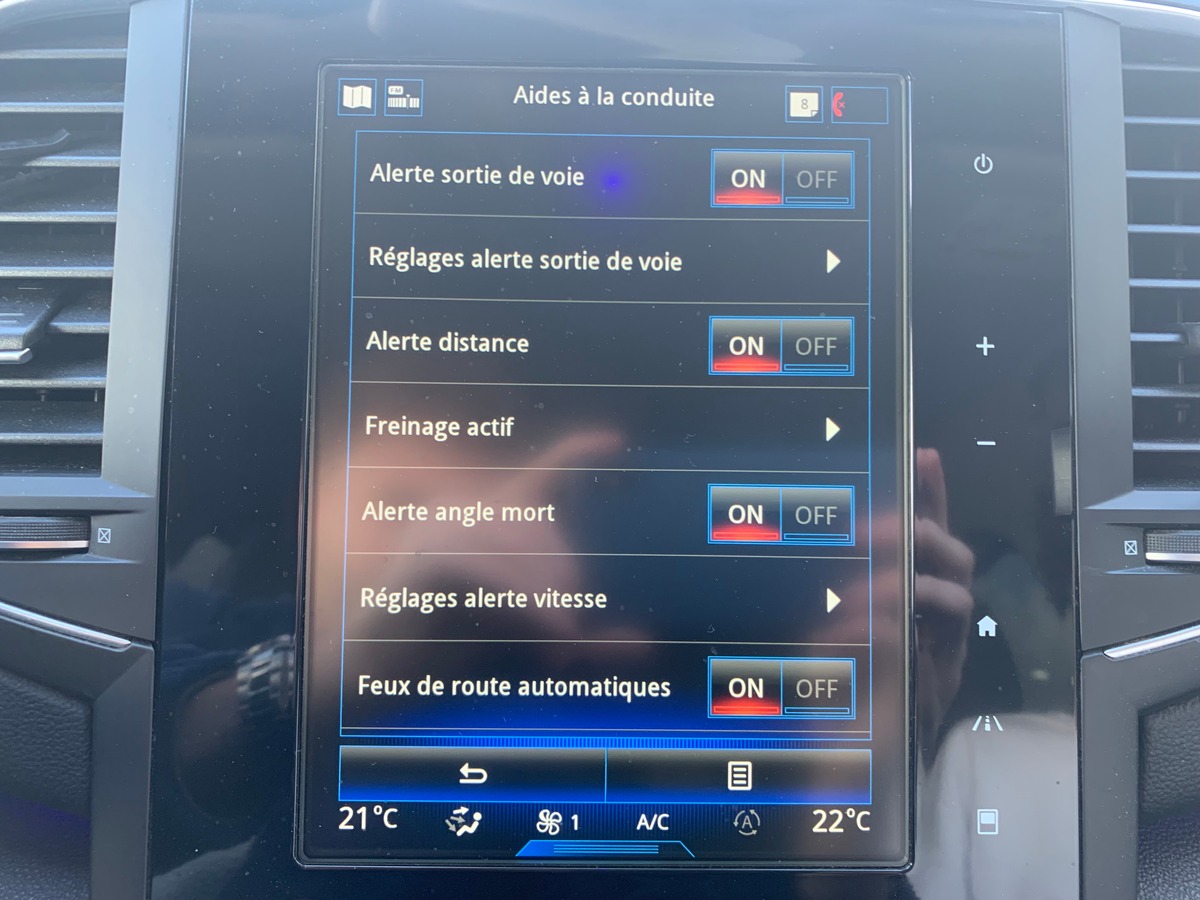 RENAULT Talisman Estate 160 | Intens | Caméra recul | Régulateur vitesse | Avertisseur angles morts