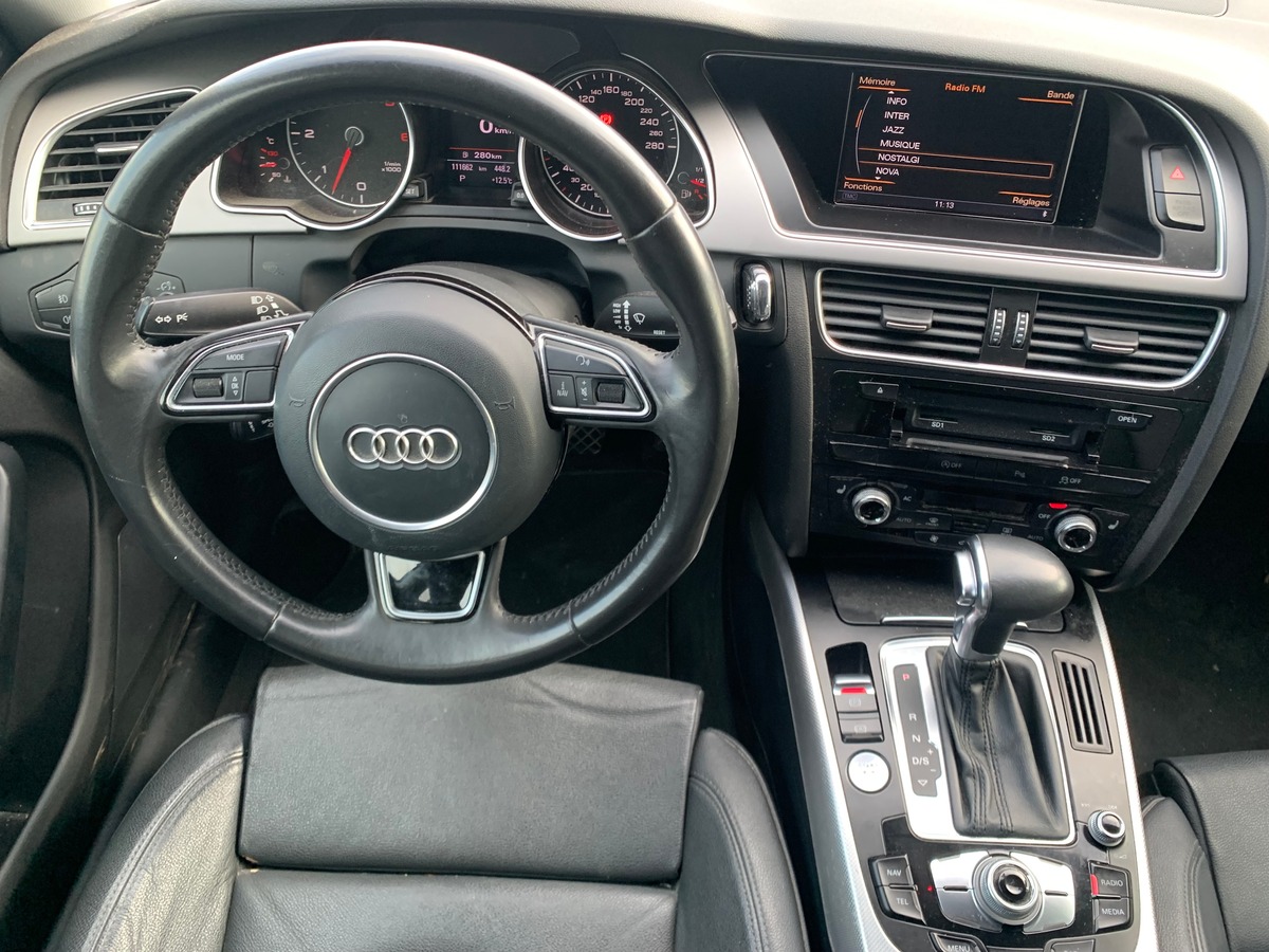 Audi A5 Sportback 245 | Ambition luxe | QUATTRO | Régulateur vitesse | GPS | Mains libres Bluetooth