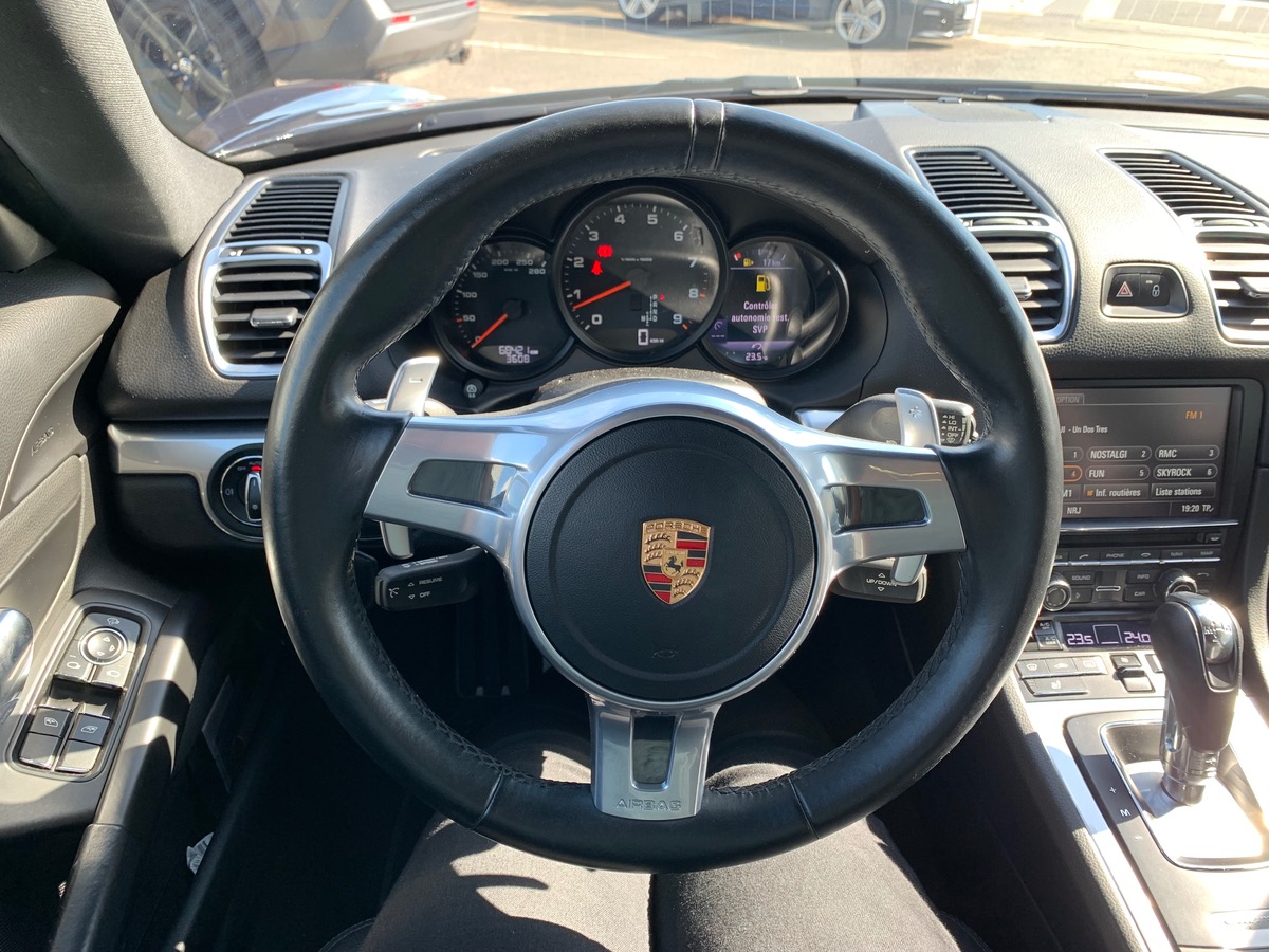 Porsche Cayman 981 | 275 ch | Jantes "911 Turbo" 20 pouces | Sièges chauffants | Assistance parking