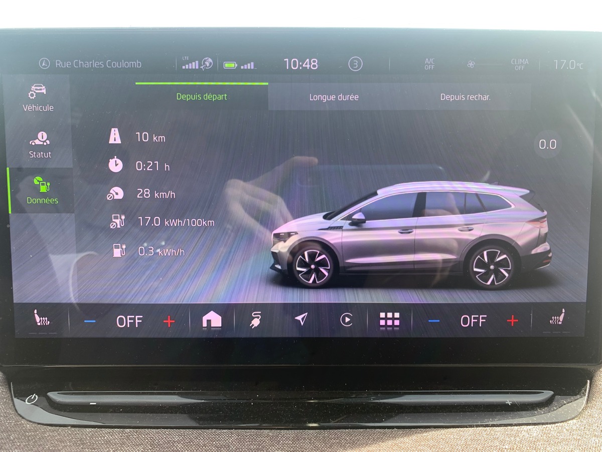 Skoda Enyaq 180 chevaux | iV60 | Apple car Play | Régulateur vitesse adaptatif | Siéges chauffants