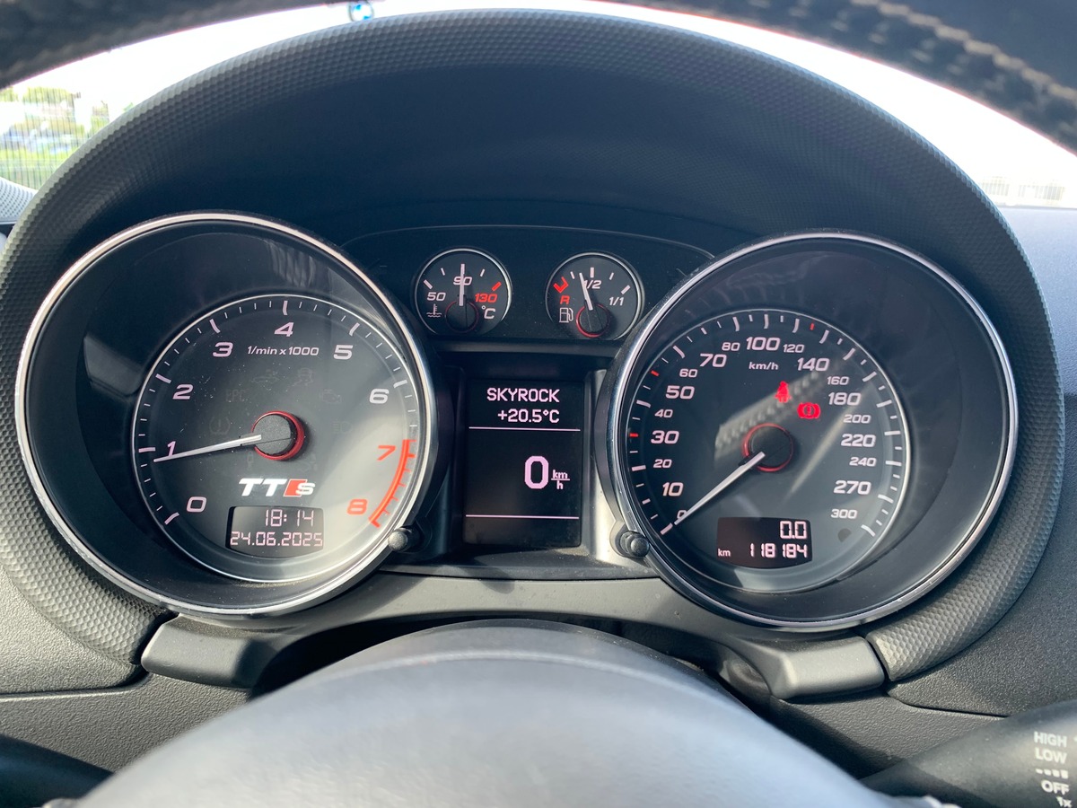 Audi TTS 272 ch | Régulateur de vitesse | Climatisation automatique | Sellerie cuir et alcantara