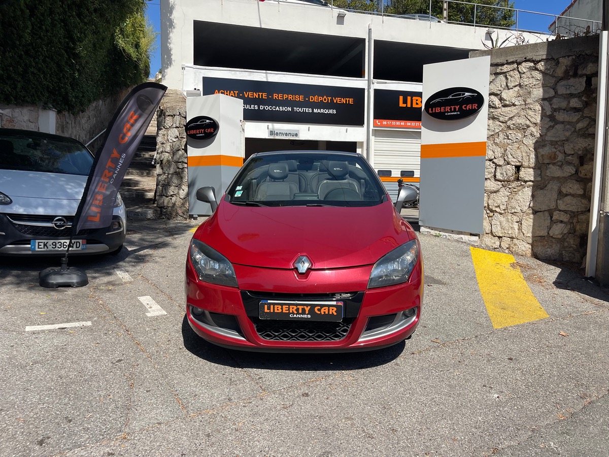 RENAULT Megane Cabriolet  Coupé iii 1.5 DCI 110CV /Phase 2 / GT LINE/ Boite Auto /KM Réel