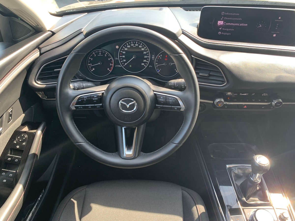 Mazda CX-30 140 chevaux | HOMURA | Premiére MAIN | Apple car play | Caméra recul | Siéges chauffants