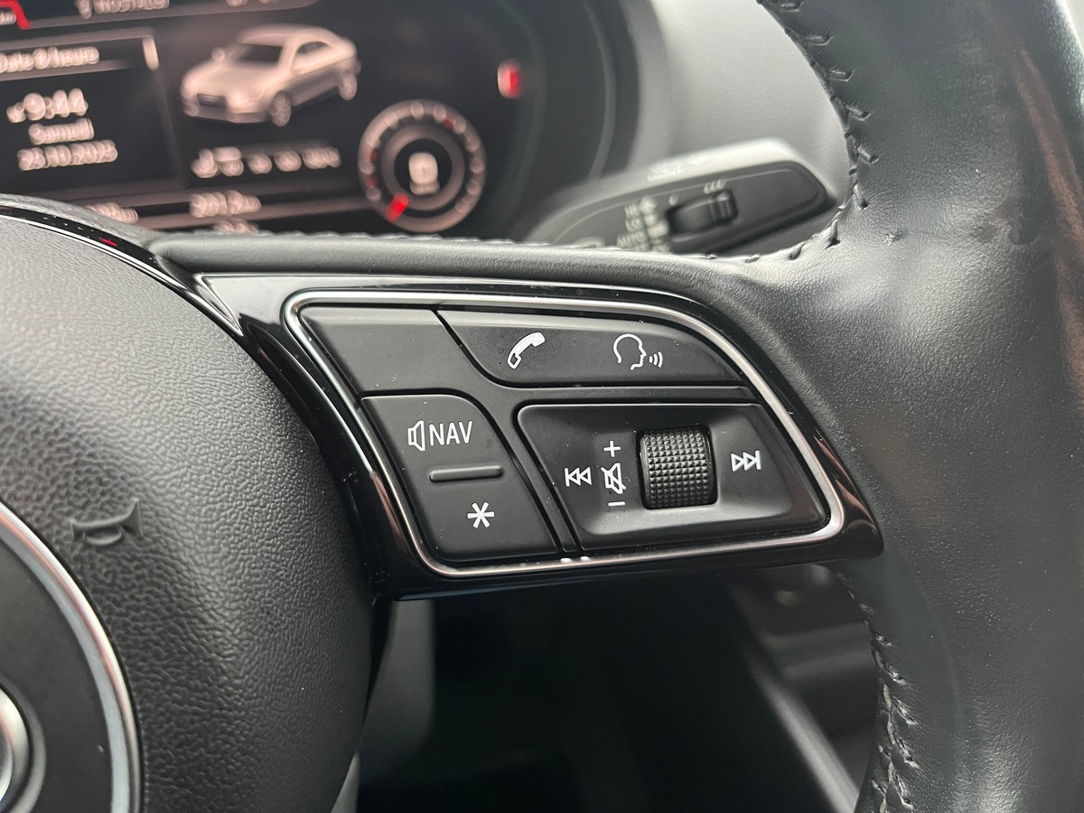 Audi A3 Berline 2.0 150ch BUSINESS DSG, SUIVI COMPLET, VIRTUAL COCKPIT, CAMERA, KEYLESS, REGULATEUR