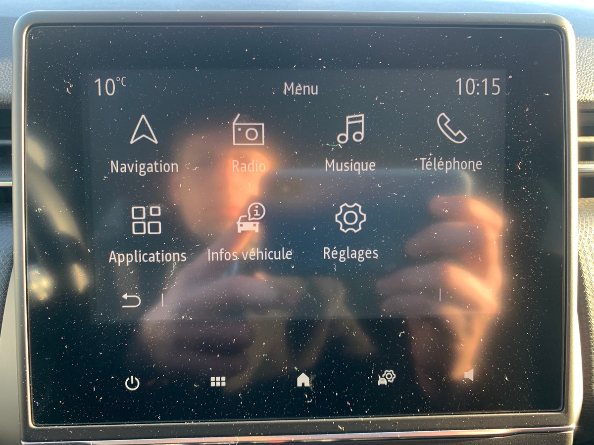 RENAULT Clio V 100 ch | Intens | GPS | Radars de stationnement | Roue de secours | Jantes Alu