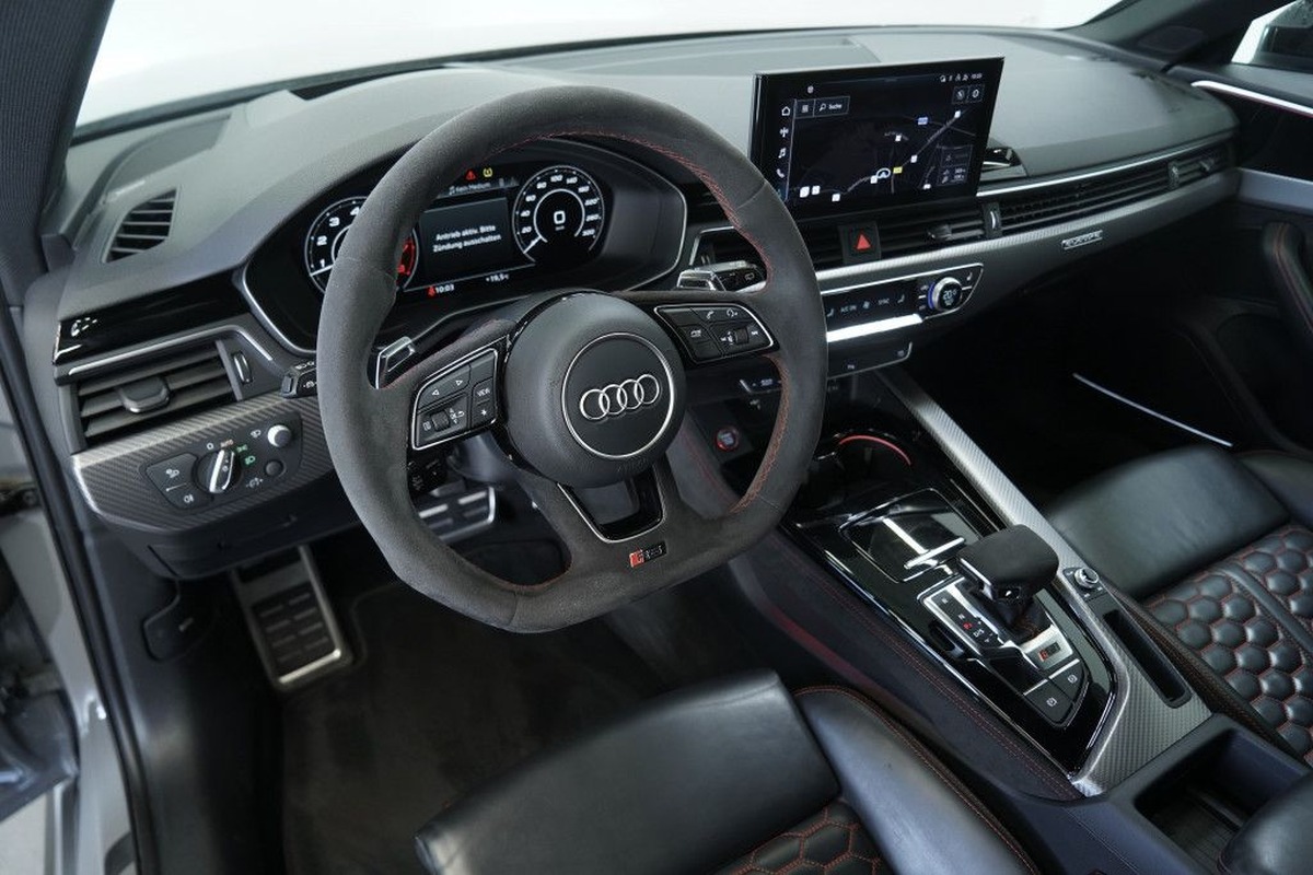 Audi RS4 Avant V 2.9 V6 TFSI 450ch quattro tiptronic 8/Gris Nardo/B&O/VO Allemand/Malus 12400e