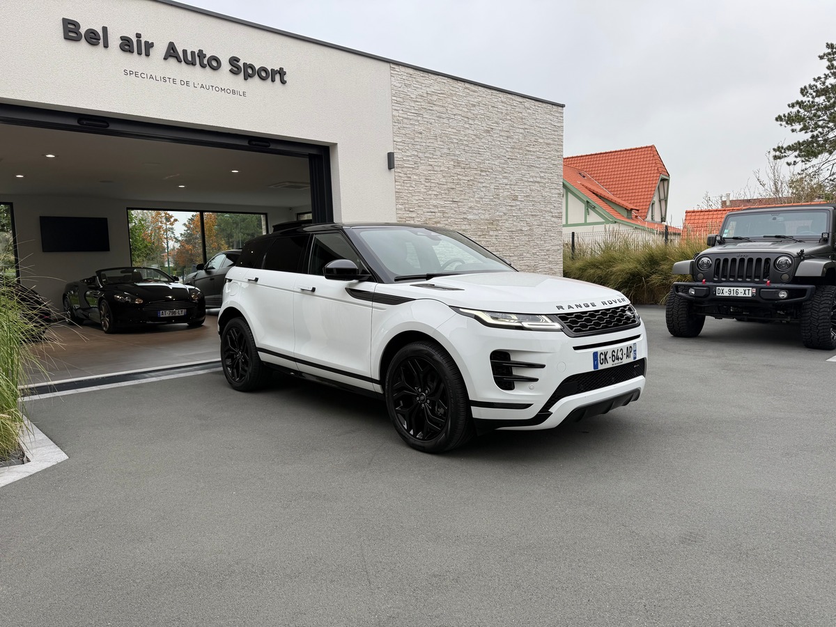 LAND ROVER EVOQUE P300E PHEV AWD R-DYNAMIC HSE / TVA / FRANCAIS / 1ERE MAIN / 18328 KMS