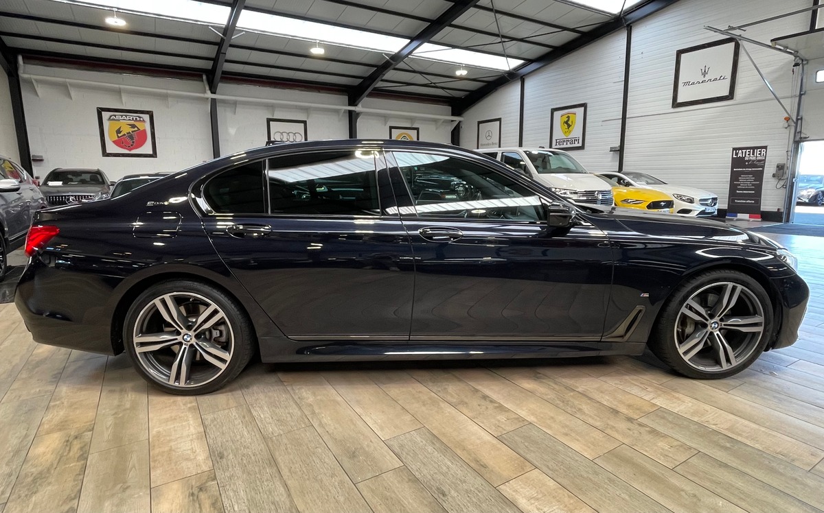 Bmw Série 7 (G11) 740E HYBRID 326CV - MSPORT - EDITION CARBON CORE  - GARANTIE 1 AN