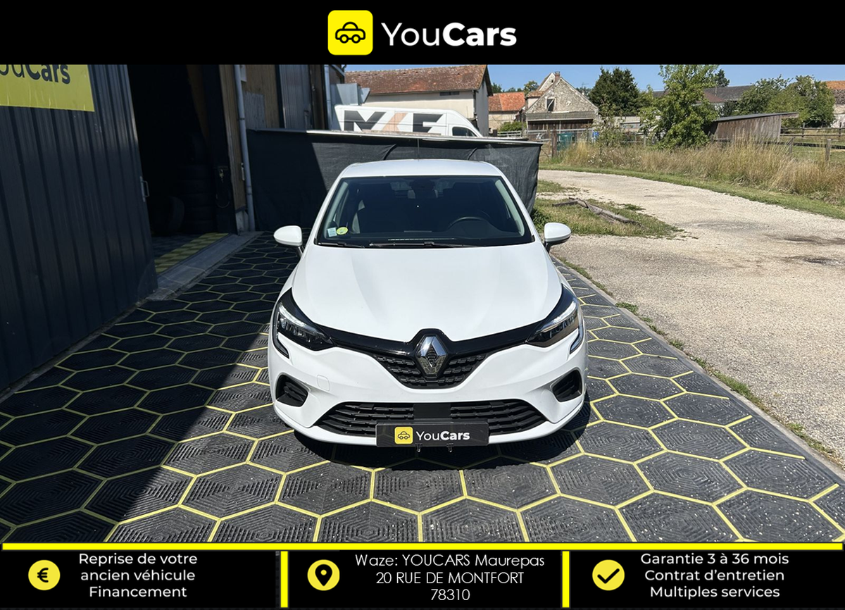 RENAULT Clio V ZEN 5 Portes 1.5 dCi DPF 5 PL 85cv ECRAN GPS TACTIL - CARPLAY - JANTE ALU 16 POUCES