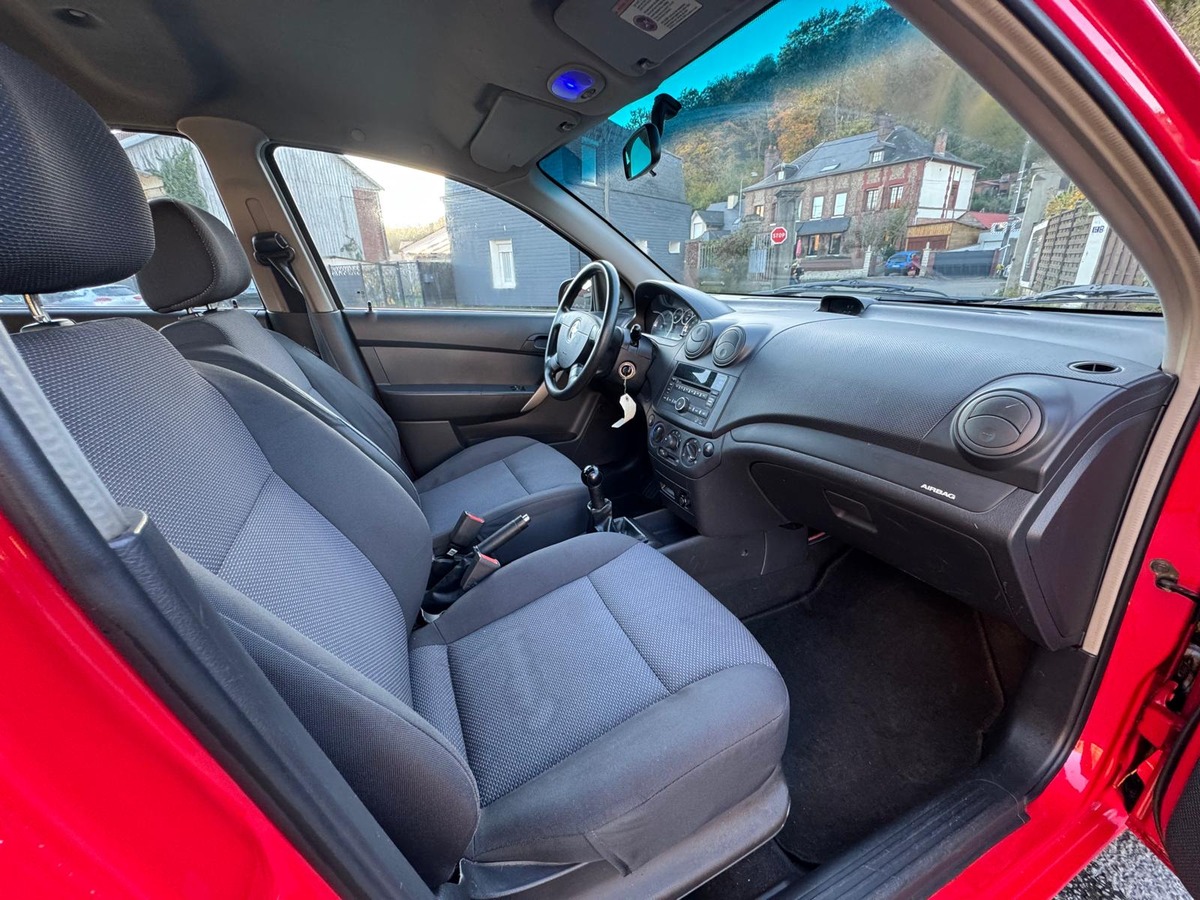 Chevrolet Aveo 1.2 85 BASIS-5 portes-REVISE-GARANTIE