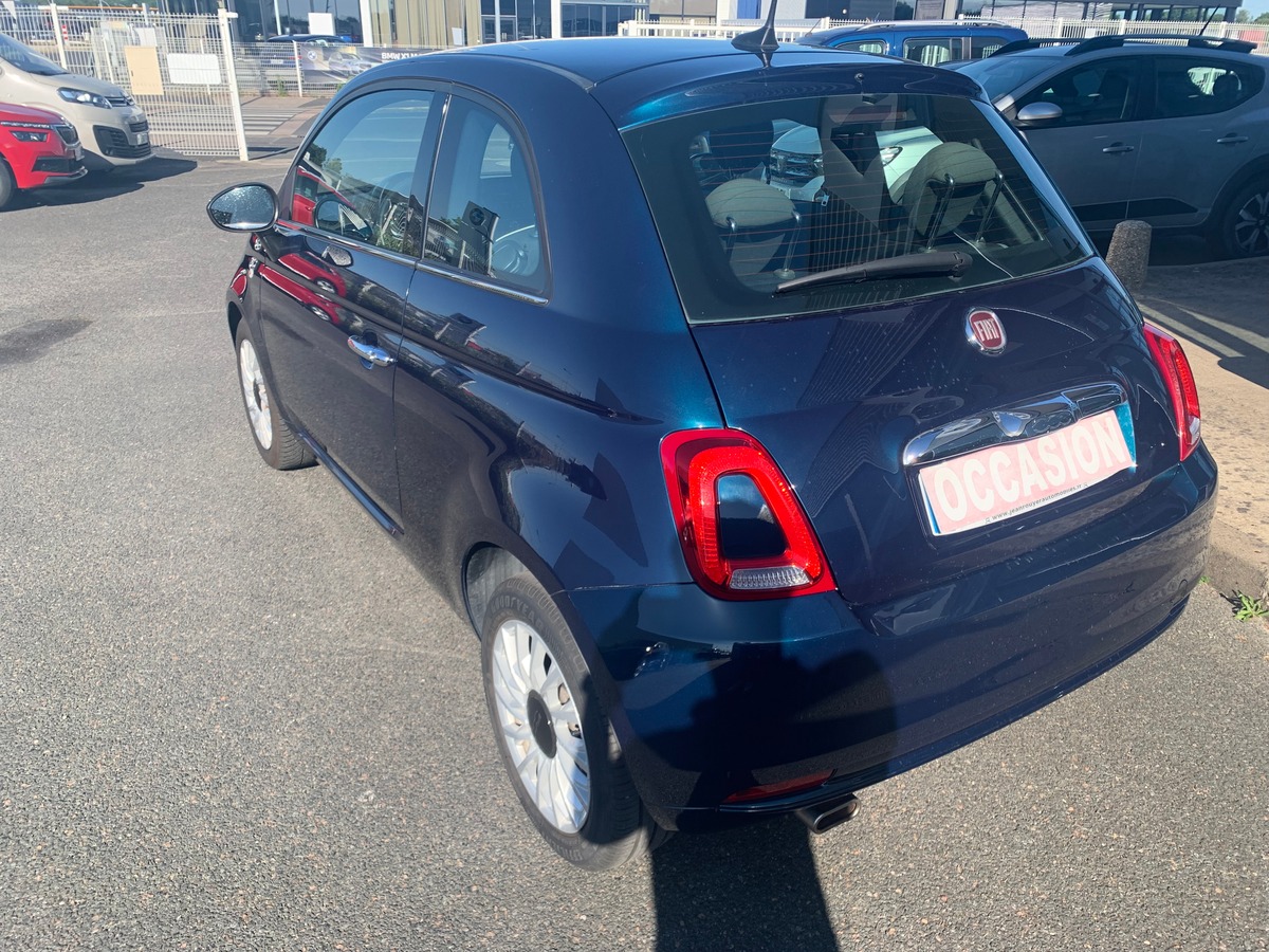Fiat 500 70 chevaux | Lounge | Régulateur de vitesse | Uconnect | Radar de stationnement arrière