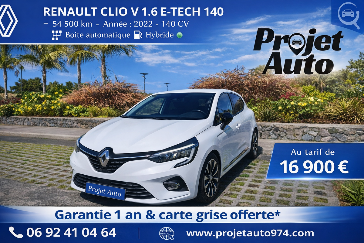 RENAULT Clio V E-TECH 140CV HYBRID
