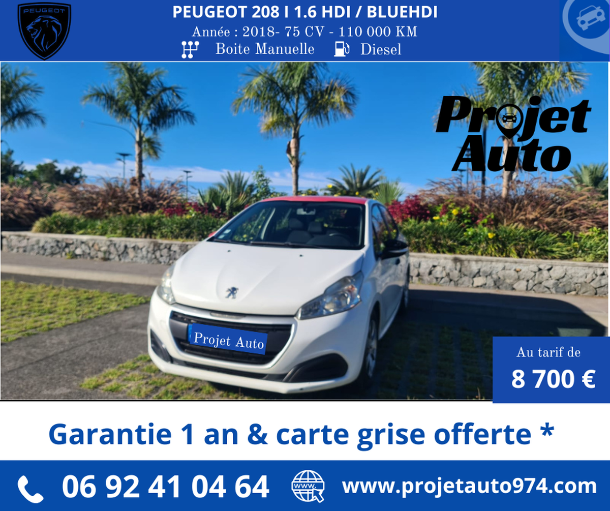 Peugeot 208 BLUE HDI