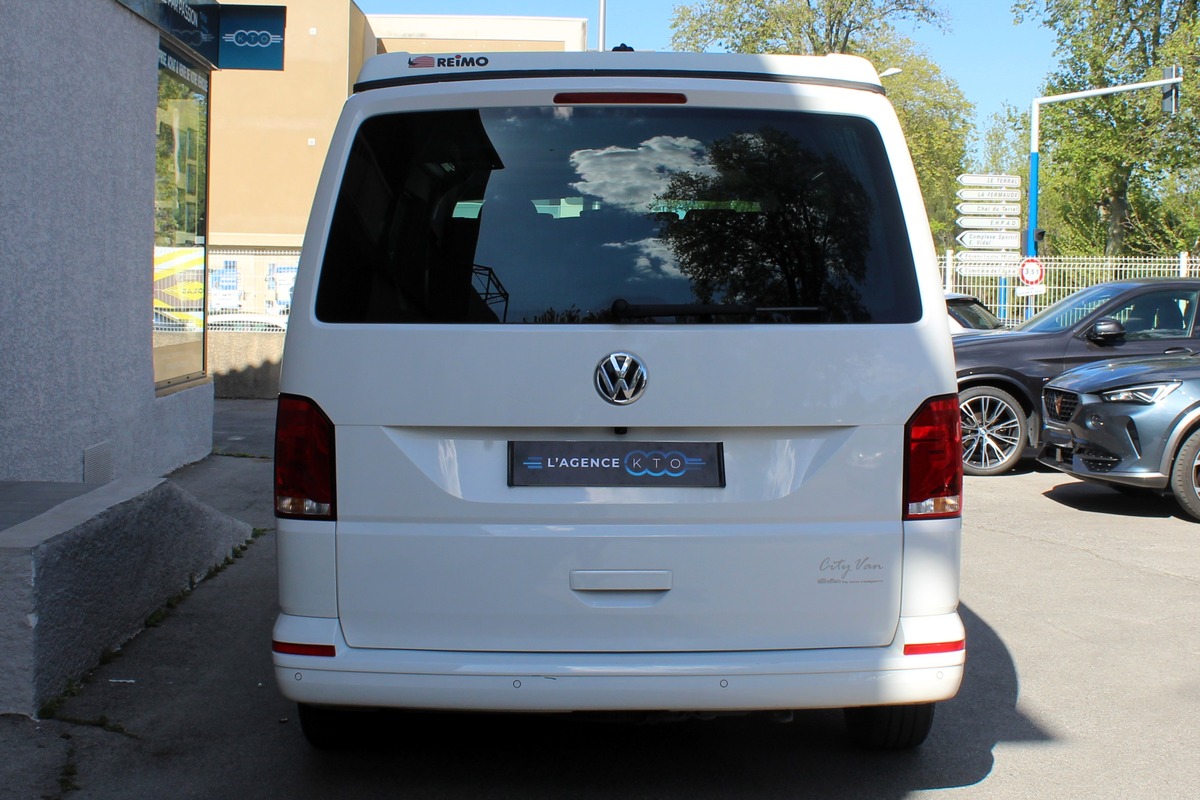 Volkswagen Transporter T6.1 TDi 150 ch DSG 7 AMENAGEMENT REIMO CITY VAN + CAMERA - CARPLAY - SOLAIRE