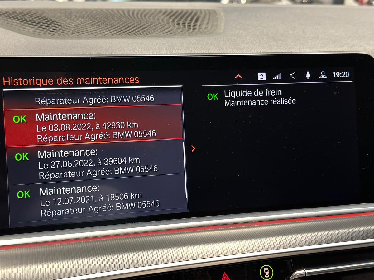 Bmw X5 XDRIVE 30D 265 ch M SPORT (G05) / Attelage / 1ère Main / Suivi Complet  / 30 d
