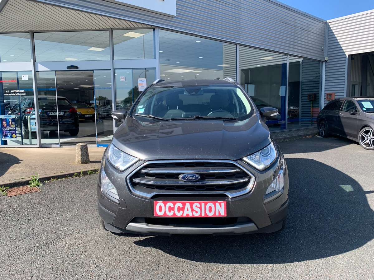 Ford EcoSport TITANIUM | Dernier entretien à 49498 kms | PACK CONFORT NAV | Régulateur de vitesse