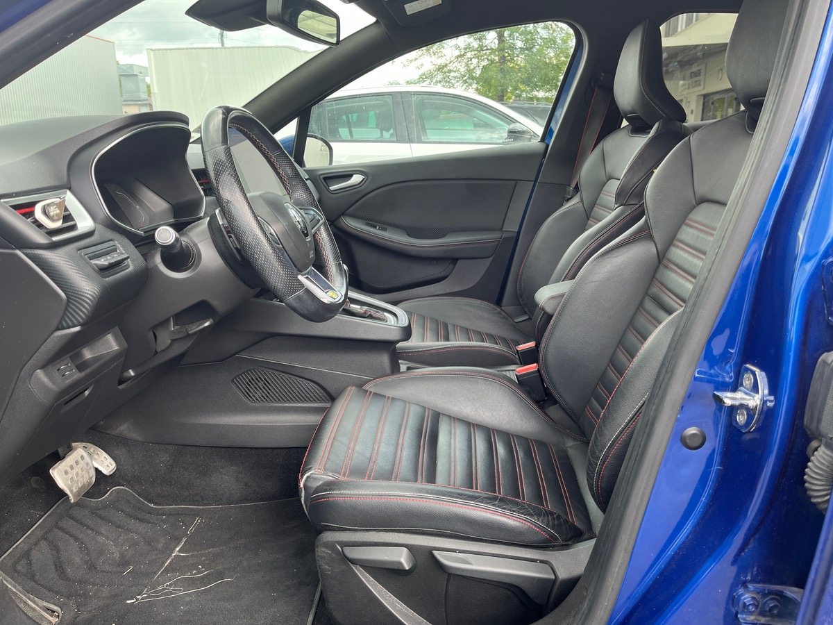 RENAULT Clio V 1.3 TCE 130 FAP RS LINE EDC, Sièges cuir chauffants, Caméra 360°, EasyLink 9,3"