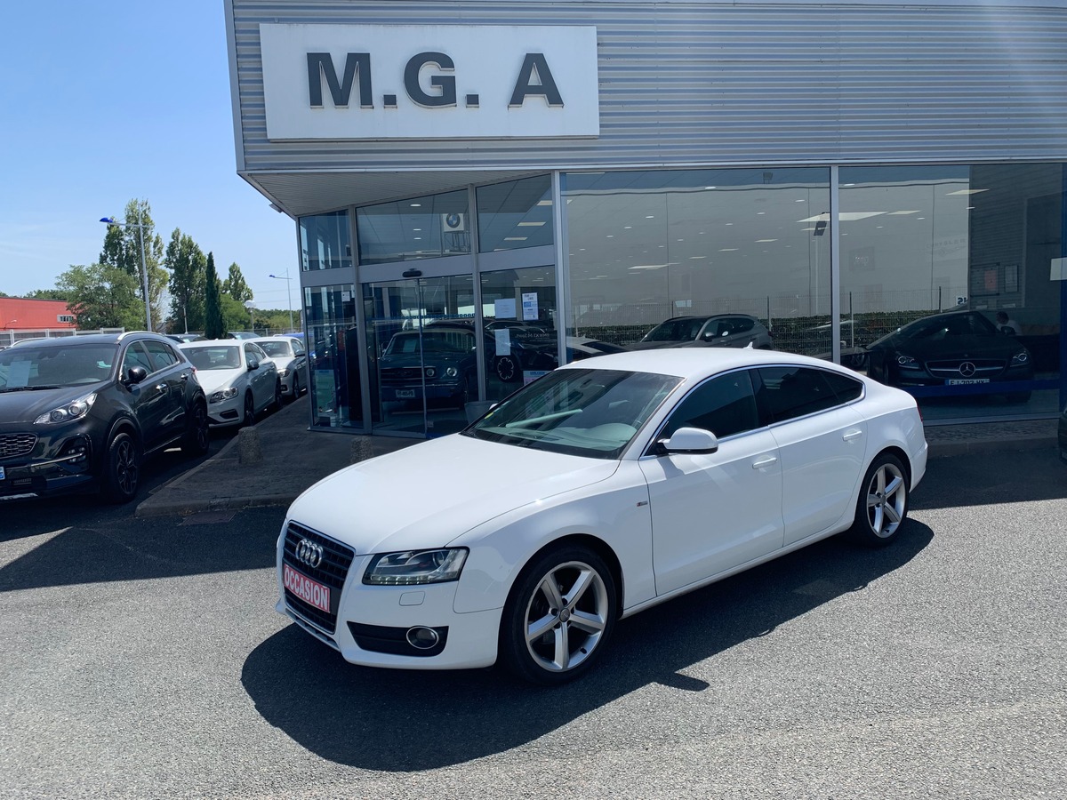 Audi A5 Sportback 170 chevaux | 2.0 TDi | S Line | Régulateur de vitesse | GPS | Aide stationnement
