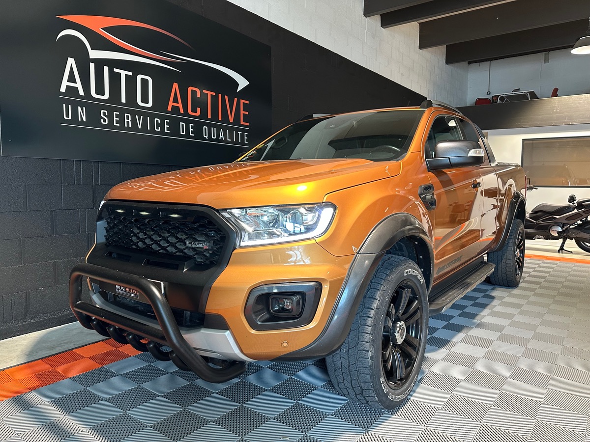 Ford Ranger PHASE 3 Ecoblue Pickup super cabine WILDTRAK équipé Raptor