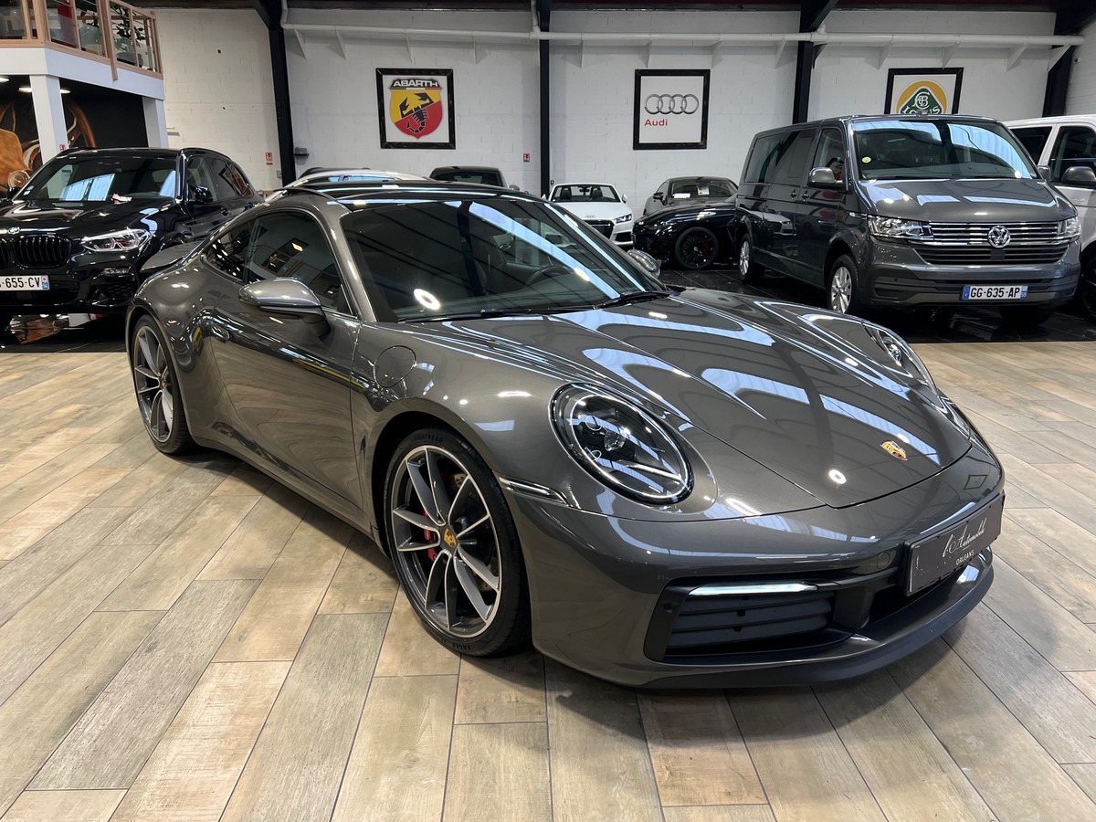 Porsche 911 TYPE 992 CARRERA S 3.0 450 cv PDK8 /GRIS QUARTZ/TOIT PANO/BOSE/