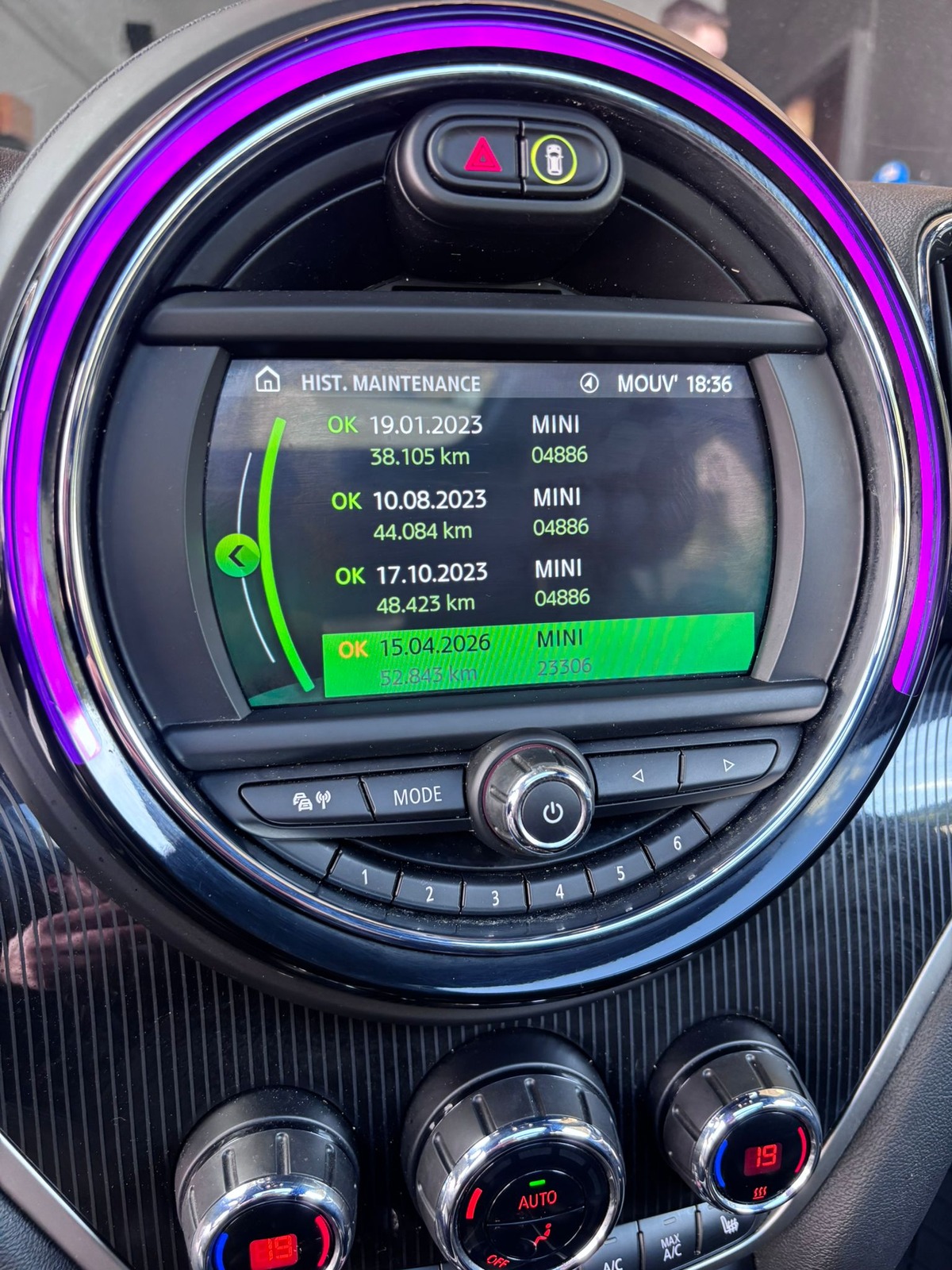 Mini Countryman Cooper 136ch Longstone BVA7 - Entretien MINI