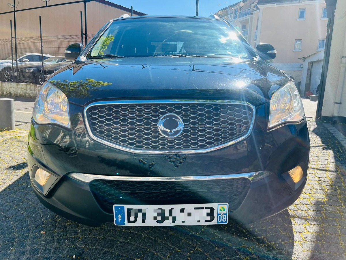 Ssangyong Korando - Confort - Awd 4x4 - 2.0 xdi 175cv BVM6 - 2ème Main - 4xCb - Reprises