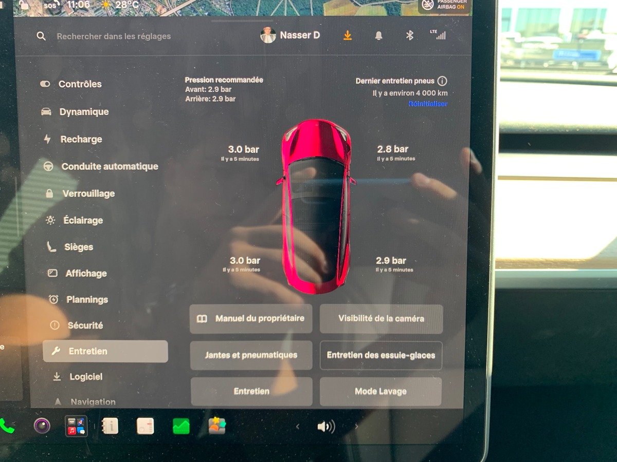 Tesla Model 3 283 ch | Caméra recul | Toit panoramique | GPS | Cuir | Sièges électriques chauffants