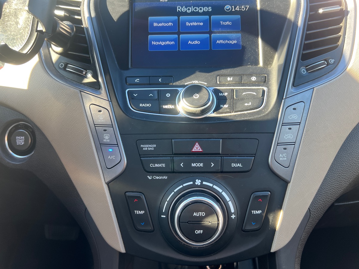 Hyundai Santa Fe EXECUTIVE 2,2 CRDI 4WD 197ch,CAMERA DE RECUL, SIEGES CHUAFFANTS AV/AR, TOIT OUVRANT