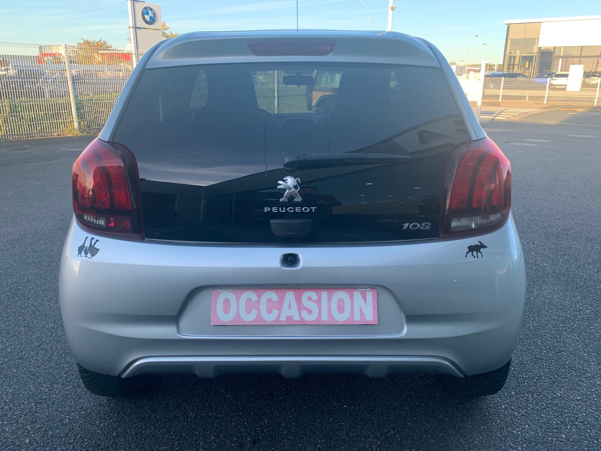 Peugeot 108 72 ch | Style | Régulateur de vitesse | Climatisation | Kit mains libres Bluetooth