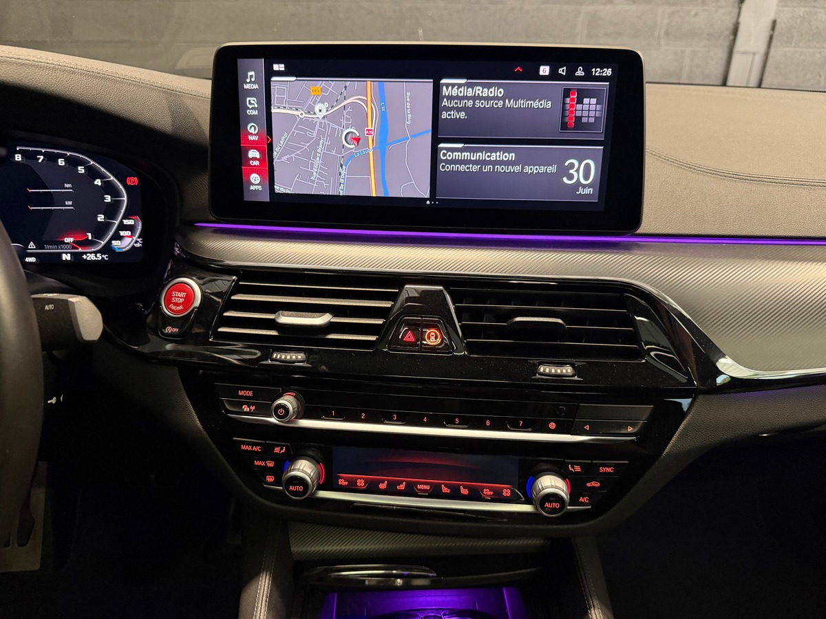 Bmw M5 compétition f90 lci phase 2 4.4 l v8 bi- turbo Bowers & Wilkins / Toit Ouvrant / Caméra 360°