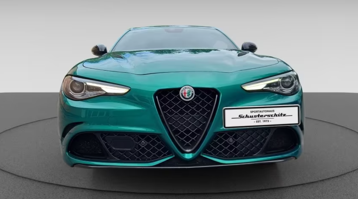 Alfa Romeo Giulia 2.9 V6 510ch Quadrifoglio AT8 Verde Montréal Harman-Kardon