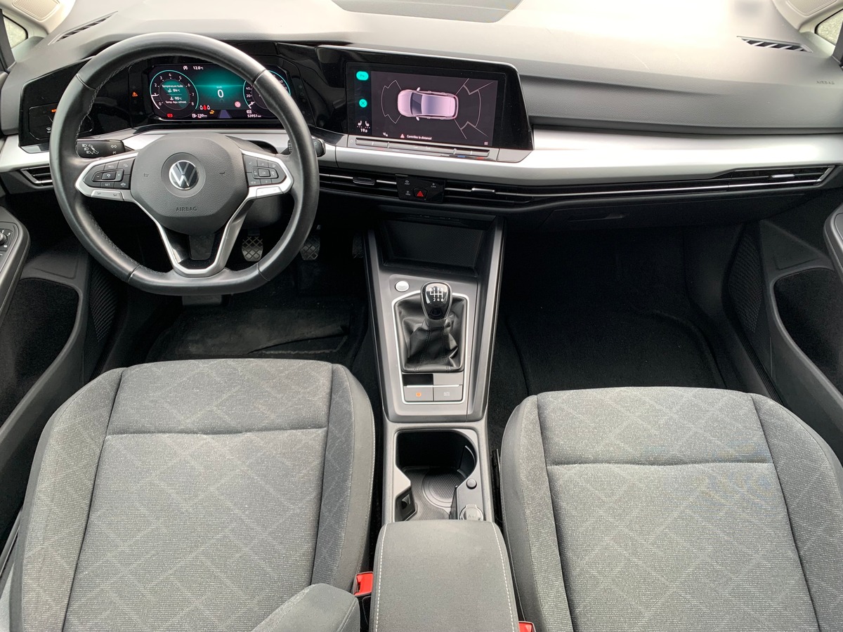 Volkswagen GOLF 8 130 ch | Stage 1 Ethanol | Apple car Play | Radar avant arriére | Siéges chauffant