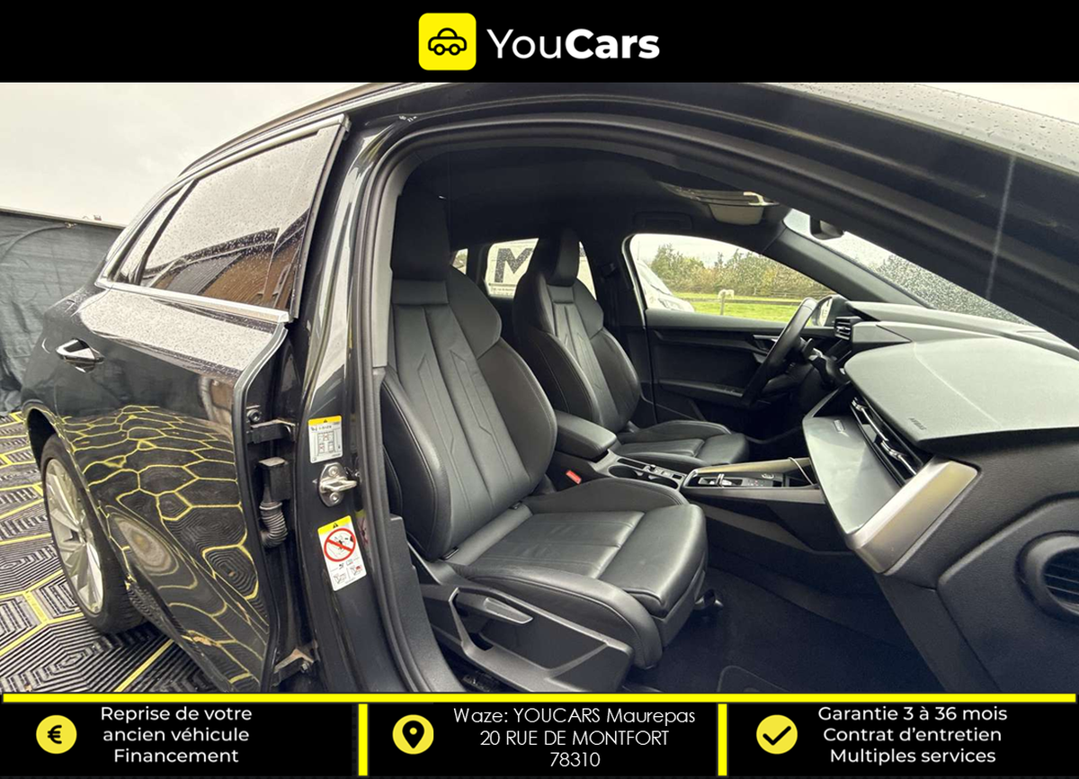 Audi A3 Sportback 30 2.0 TDI STronic 116 cv Boîte auto RADAR DE RECUL ENTRETIEN A JOUR APPLE CARPLAY